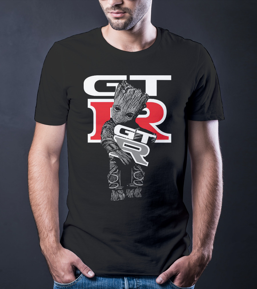 Baby Groot GT-R Hug Iconic T-Shirt
