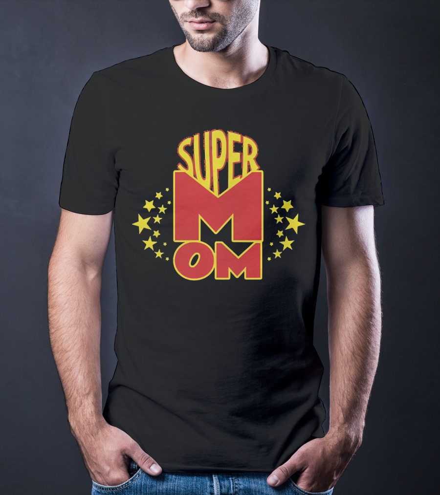 Super Mom Stars Heroic T-Shirt