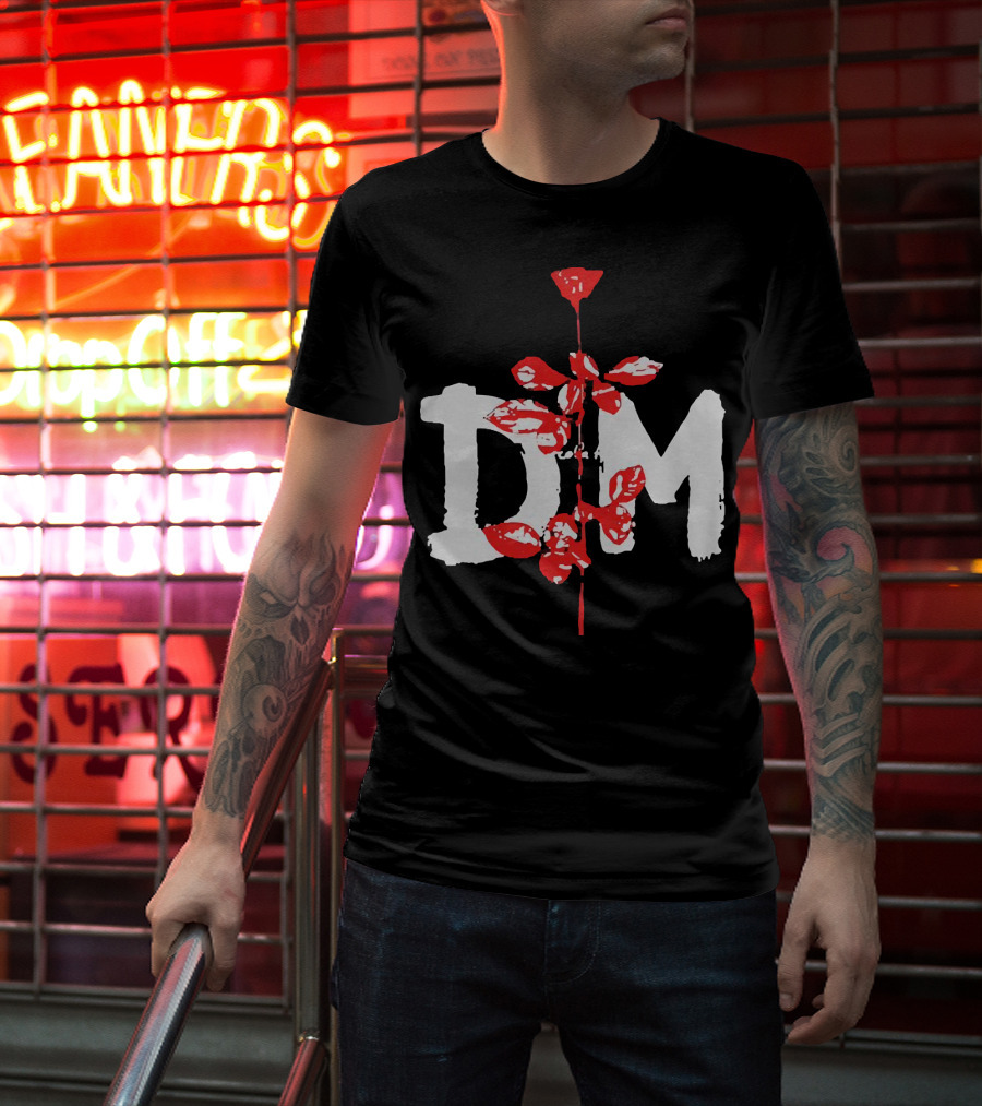Depeche Mode Red Rose DM T-Shirt