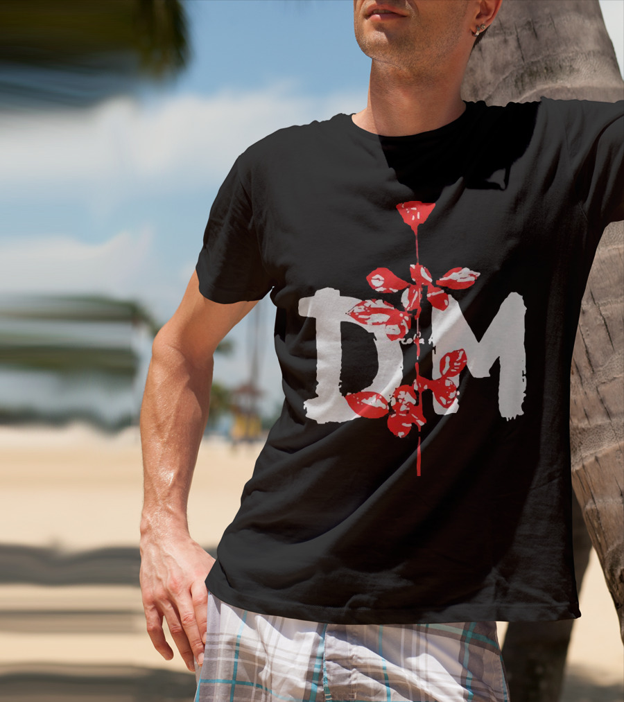 Depeche Mode Red Rose DM T-Shirt