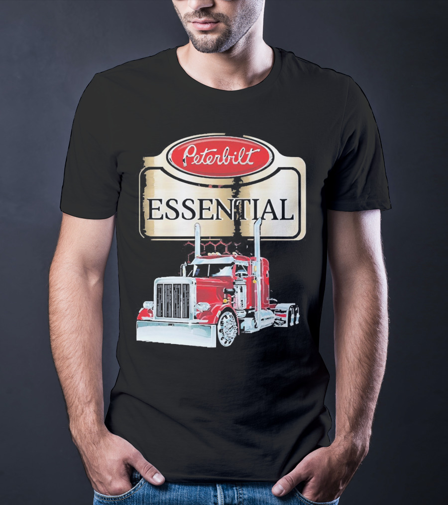 Peterbilt Essential Red Truck T-Shirt