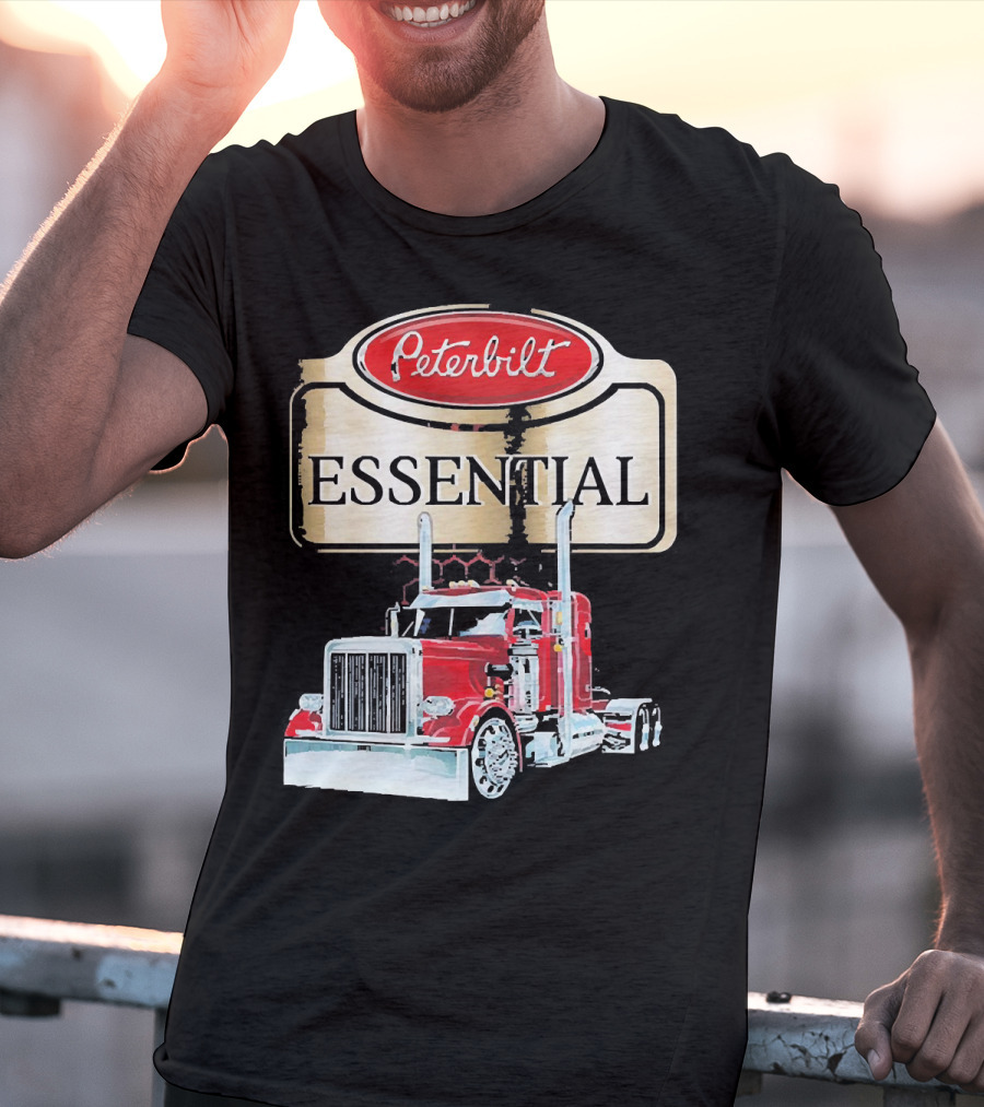 Peterbilt Essential Red Truck T-Shirt