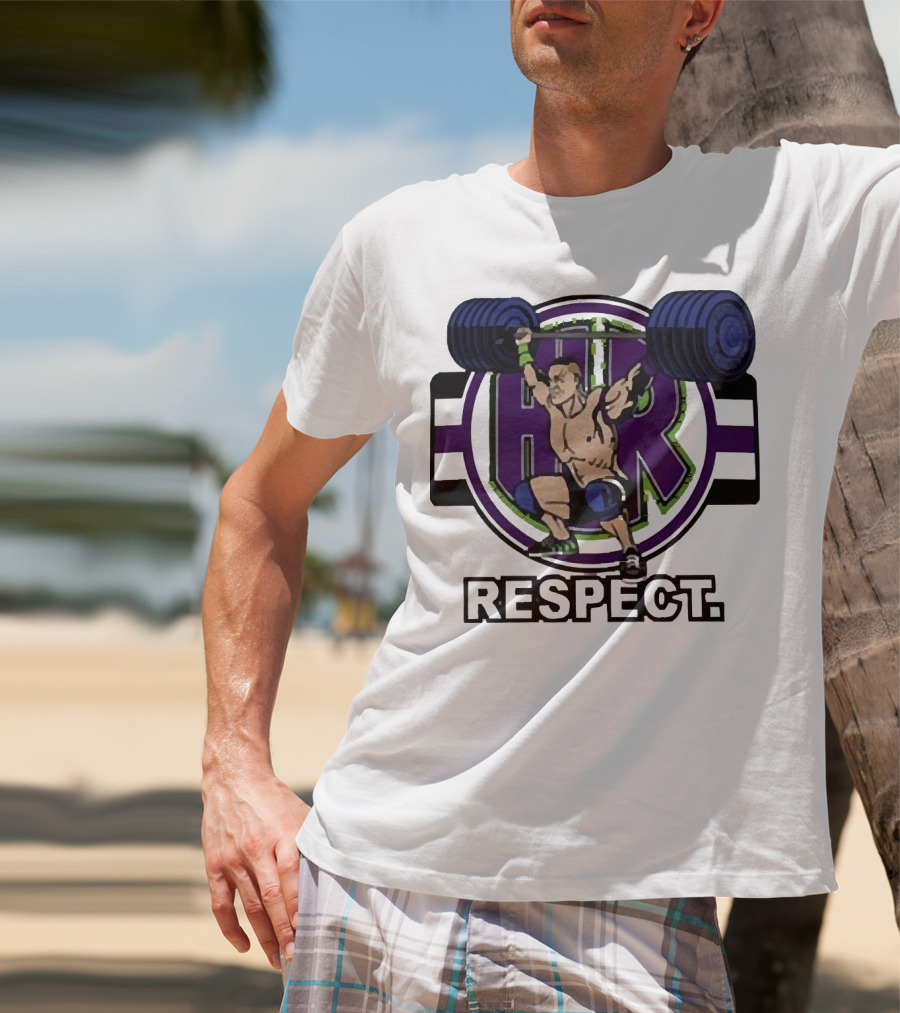 John Cena Cenation HR Respect Weightlifting Champion T-Shirt