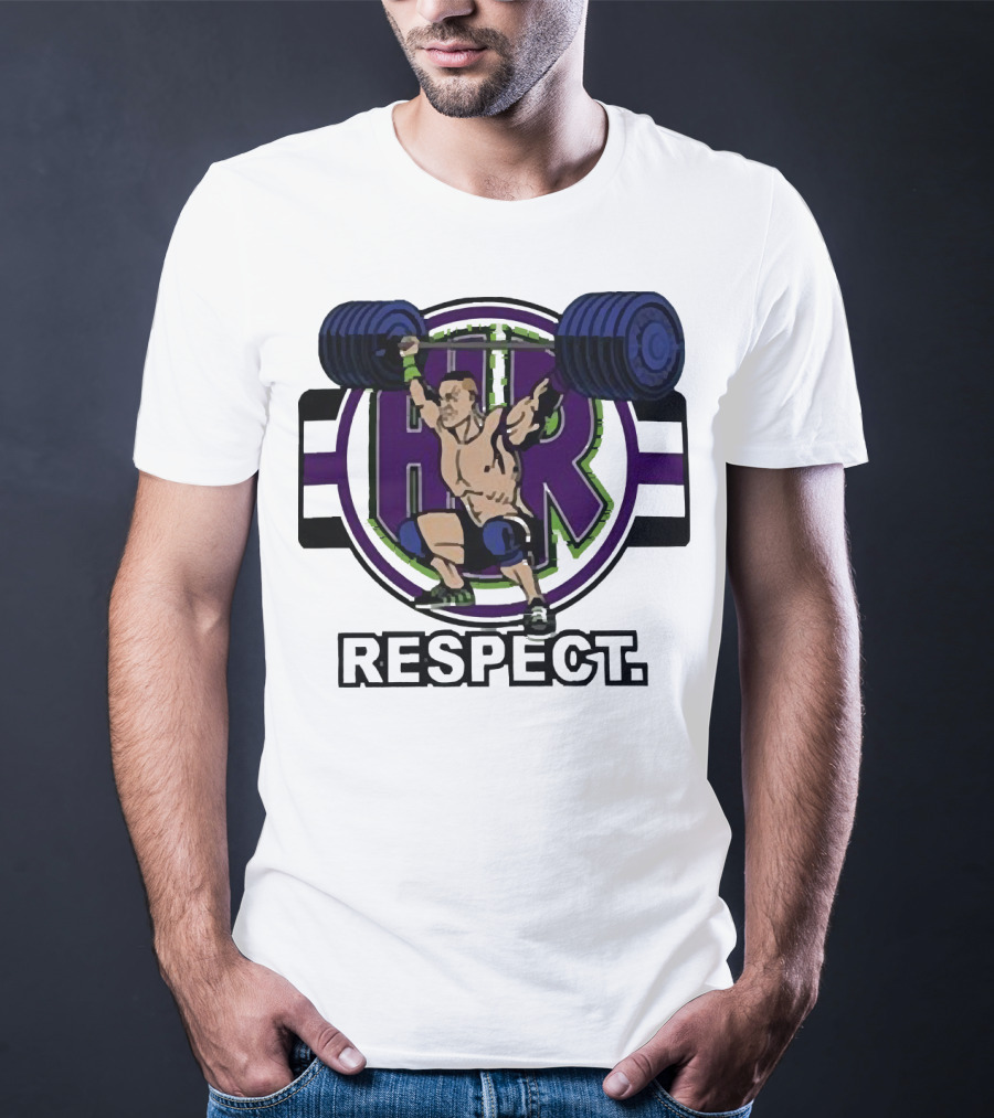 John Cena Cenation HR Respect Weightlifting Champion T-Shirt
