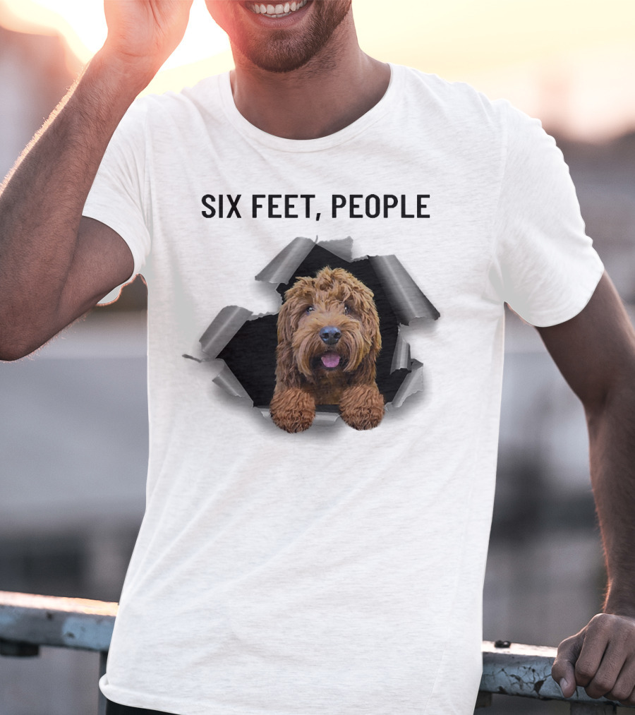 Six Feet People Cockapoo Torn Ripper T-Shirt