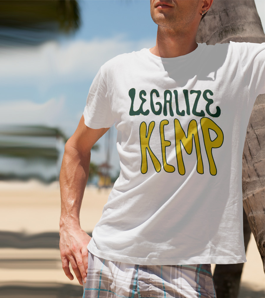 Legalize Kemp NBA Basketball Inspired T-Shirt