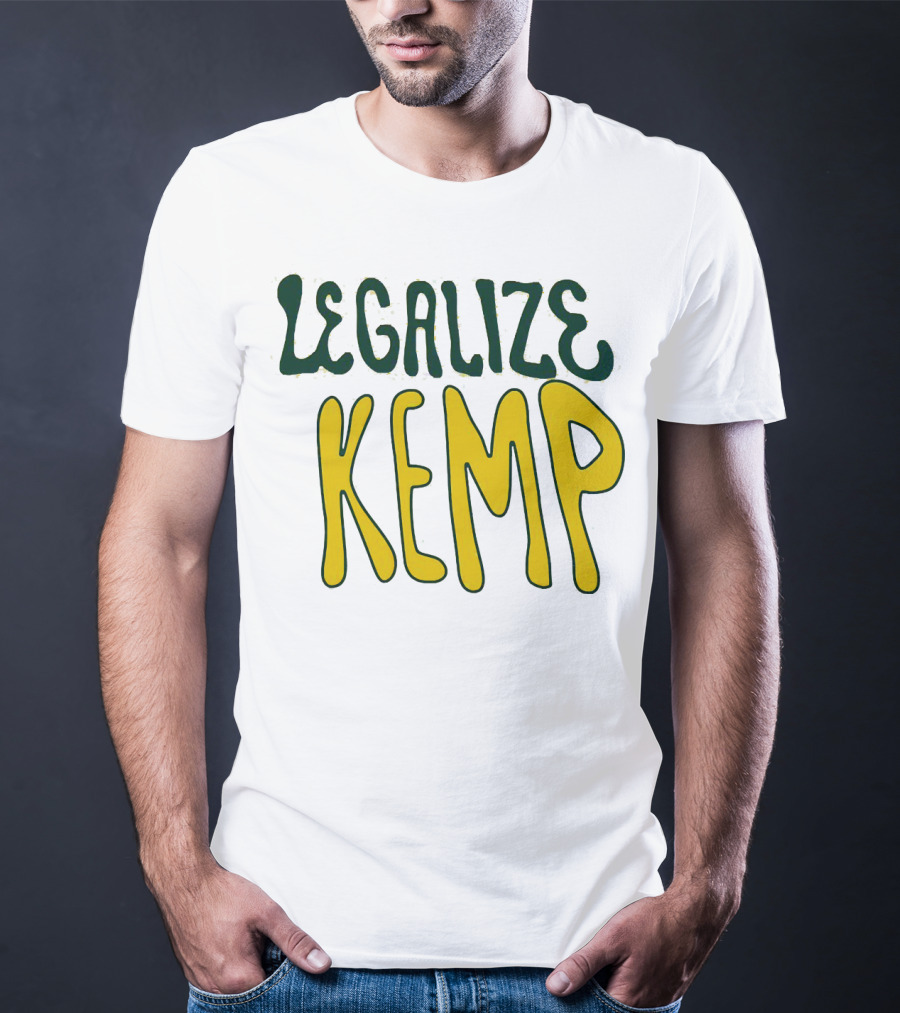 Legalize Kemp NBA Basketball Inspired T-Shirt