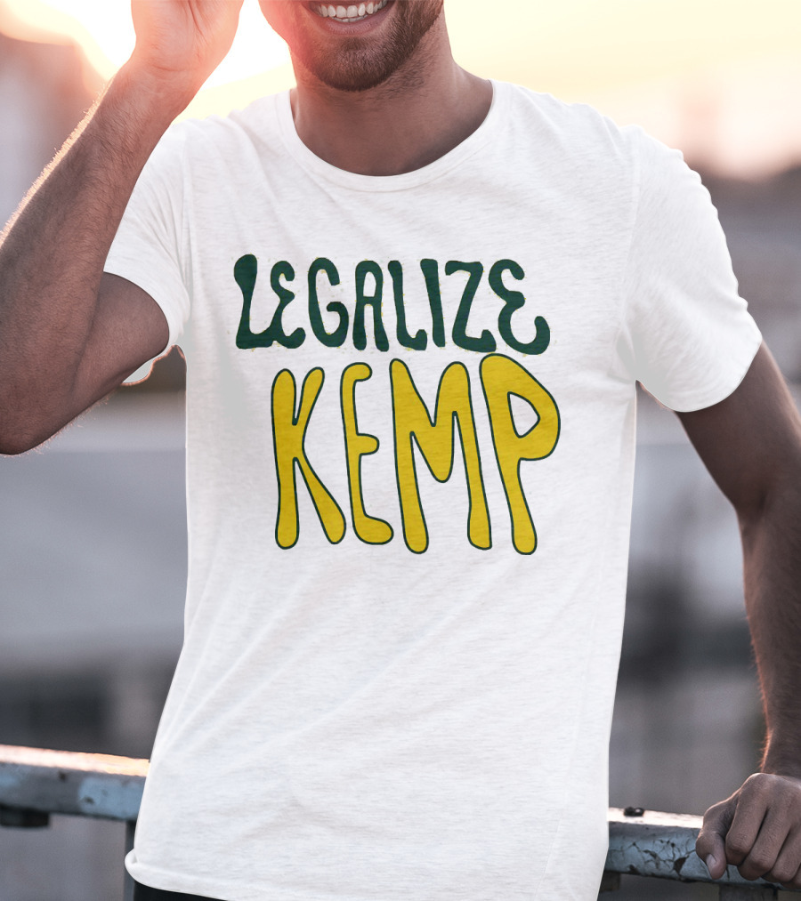 Legalize Kemp NBA Basketball Inspired T-Shirt