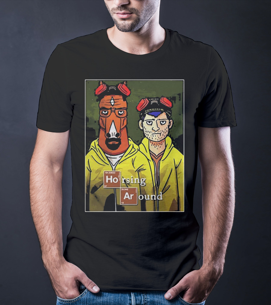 Breaking Bad Horsing Around Funny Chemistry Elements T-Shirt