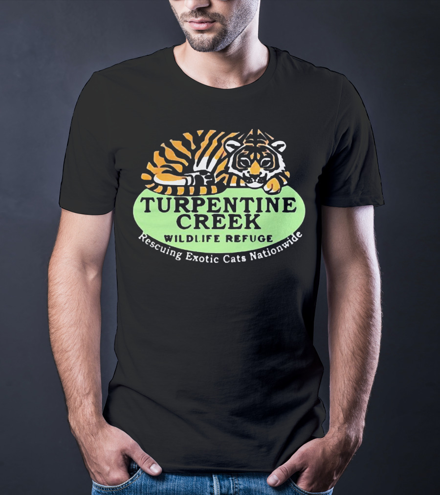 Turpentine Creek Wildlife Refuge Rescuing Exotic Cats Nationwide T-Shirt