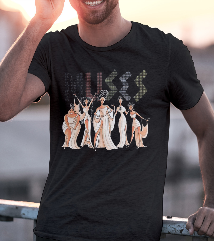 Women Are More Than Muses Feminist Fashion Empowerment With Iconic Muses T-Shirt