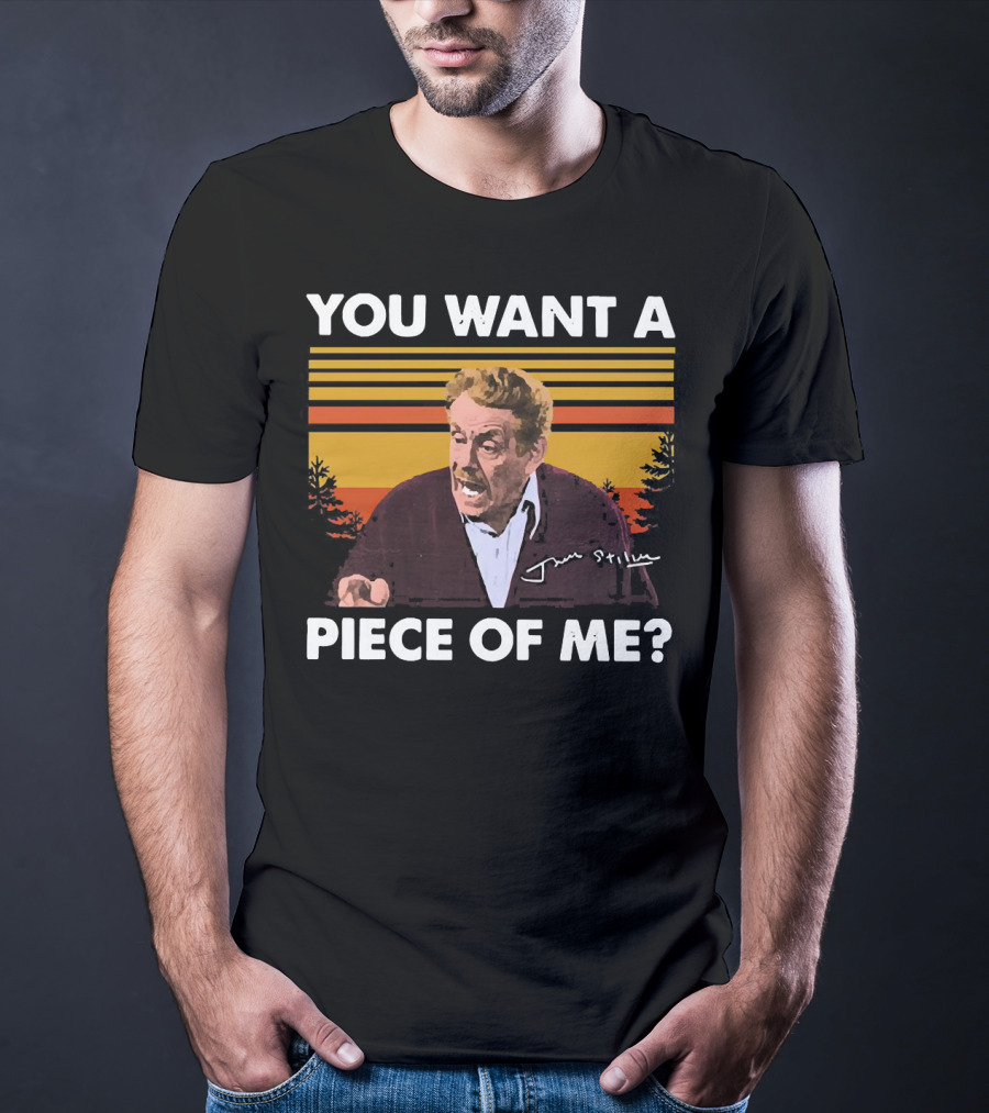YOU WANT A PIECE OF ME SEINFELD JERRY STILLER CHARACTER T-Shirt