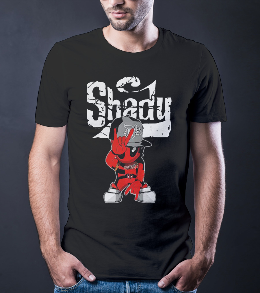 Baby Deadpool Slim Shady Rap Icon Crossover T-Shirt