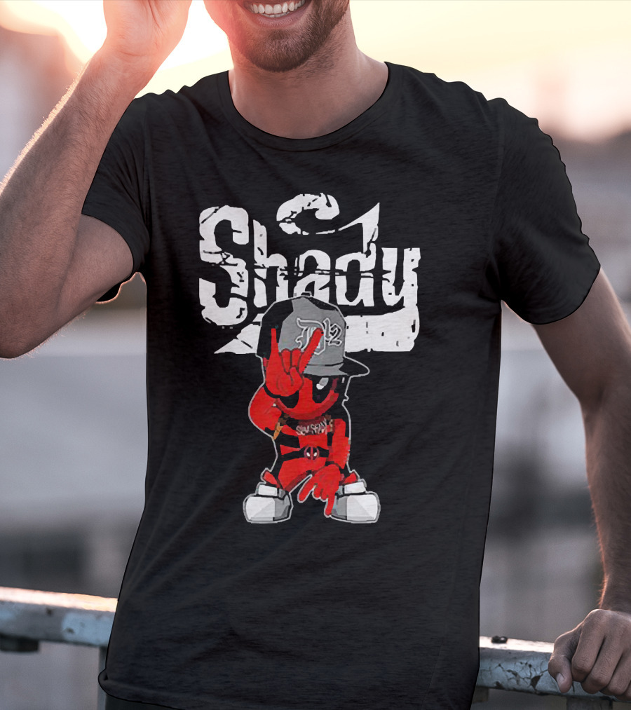 Baby Deadpool Slim Shady Rap Icon Crossover T-Shirt