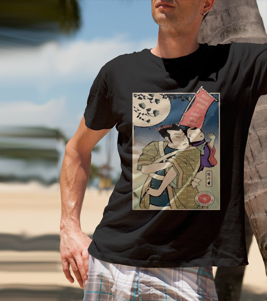 Best Father Ever Samurai I Love You Dad T-Shirt