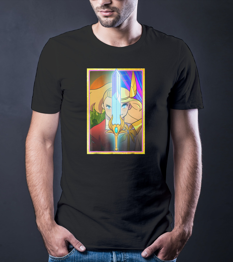 DreamWorks She Ra Adora Split Sword Transformation T-Shirt
