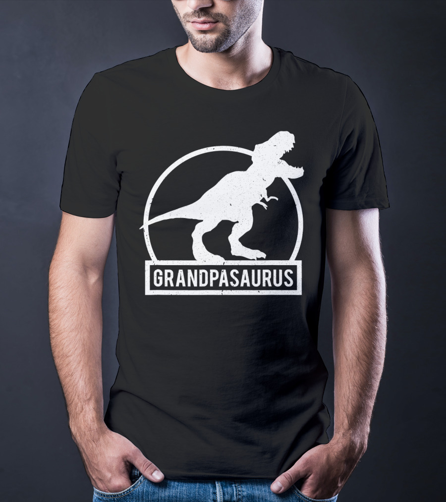 Grandpasaurus Dinosaur Grandpa T-Shirt