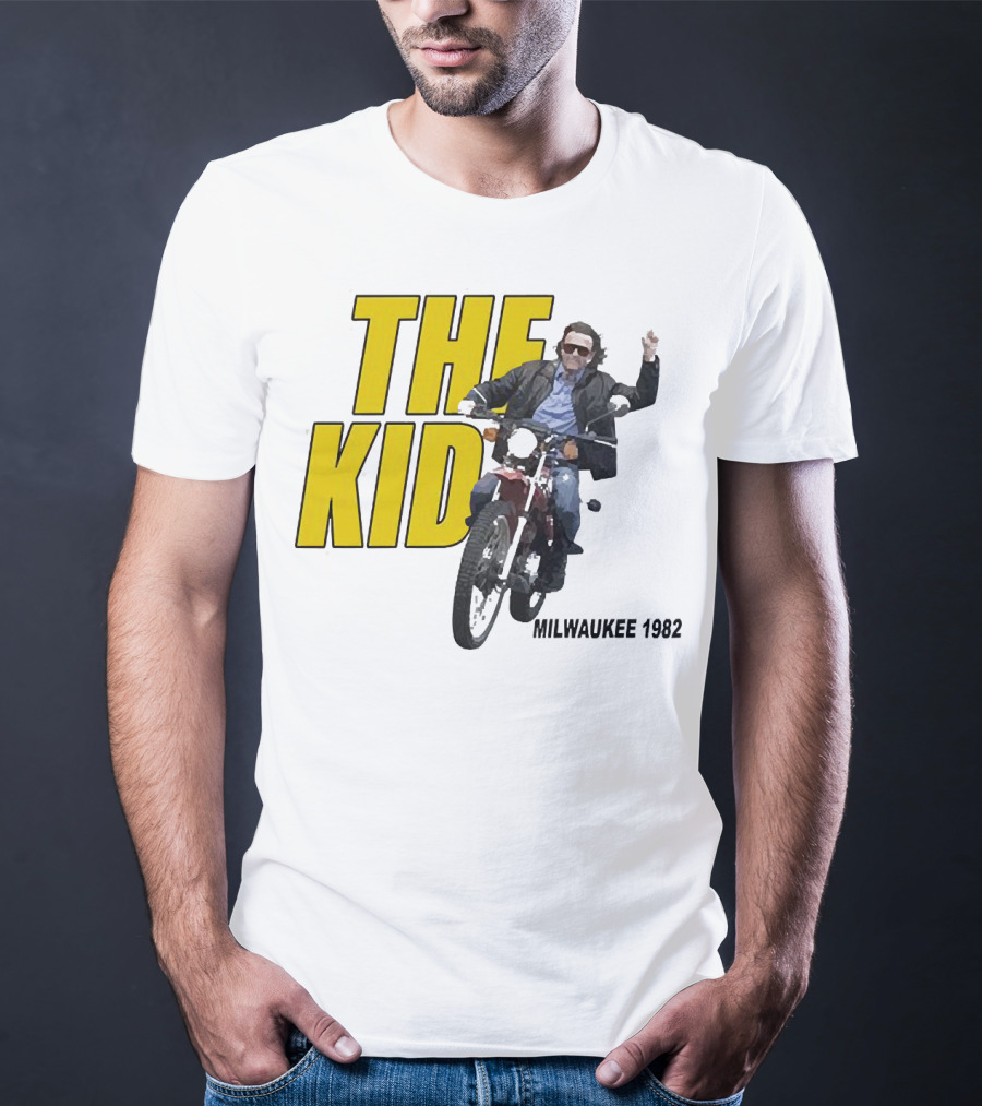 The Kid Milwaukee 1982 Motorcycle Rider T-Shirt