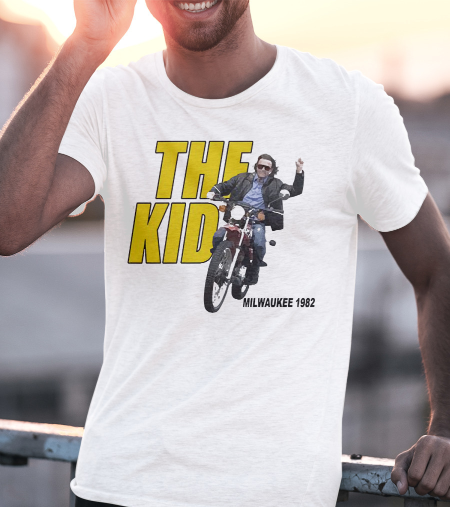 The Kid Milwaukee 1982 Motorcycle Rider T-Shirt