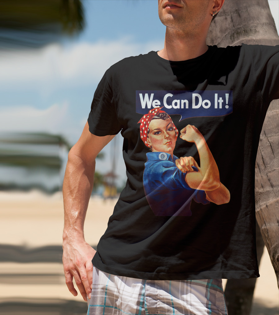 We Can Do It Rosie The Riveter Feminist T-Shirt