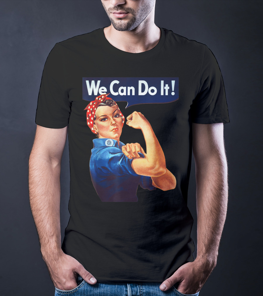 We Can Do It Rosie The Riveter Feminist T-Shirt