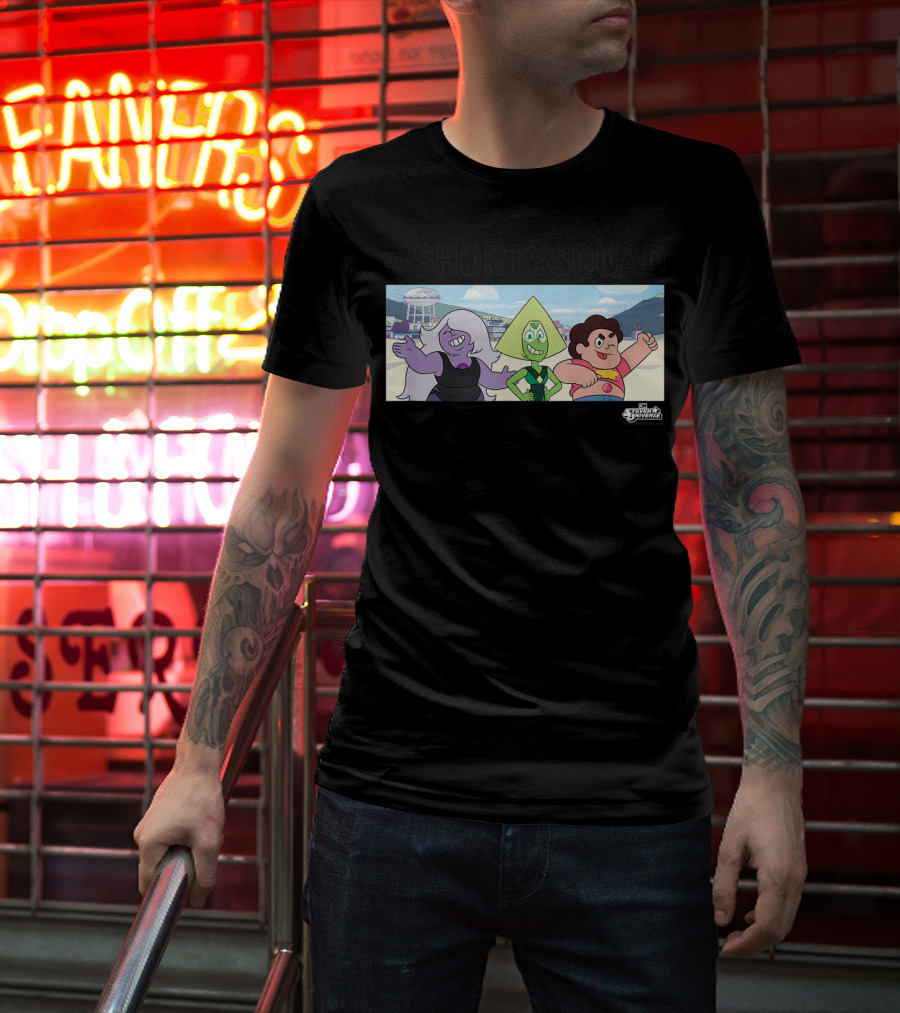 ShortySquad Steven Universe Characters Scene T-Shirt