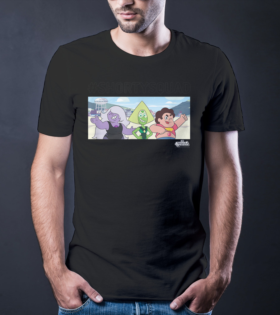 ShortySquad Steven Universe Characters Scene T-Shirt