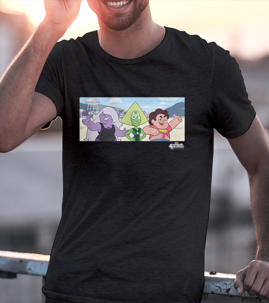 ShortySquad Steven Universe Characters Scene T-Shirt