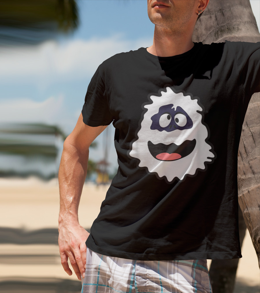 Abominable Snowman Bumble Face Funny Fun T-Shirt