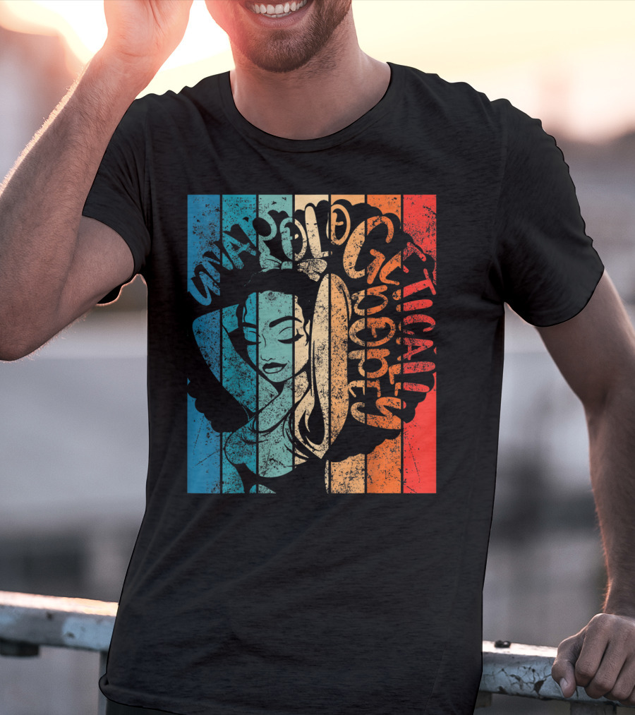 Unapologetically Dope Afro Black Women African T-Shirt