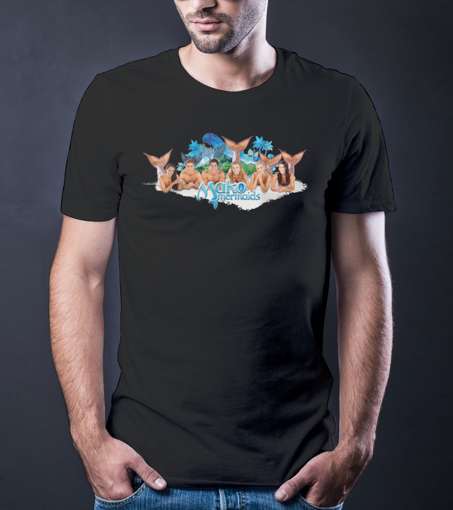 Mako Mermaids Second Season All Mermaids And Merman T-Shirt