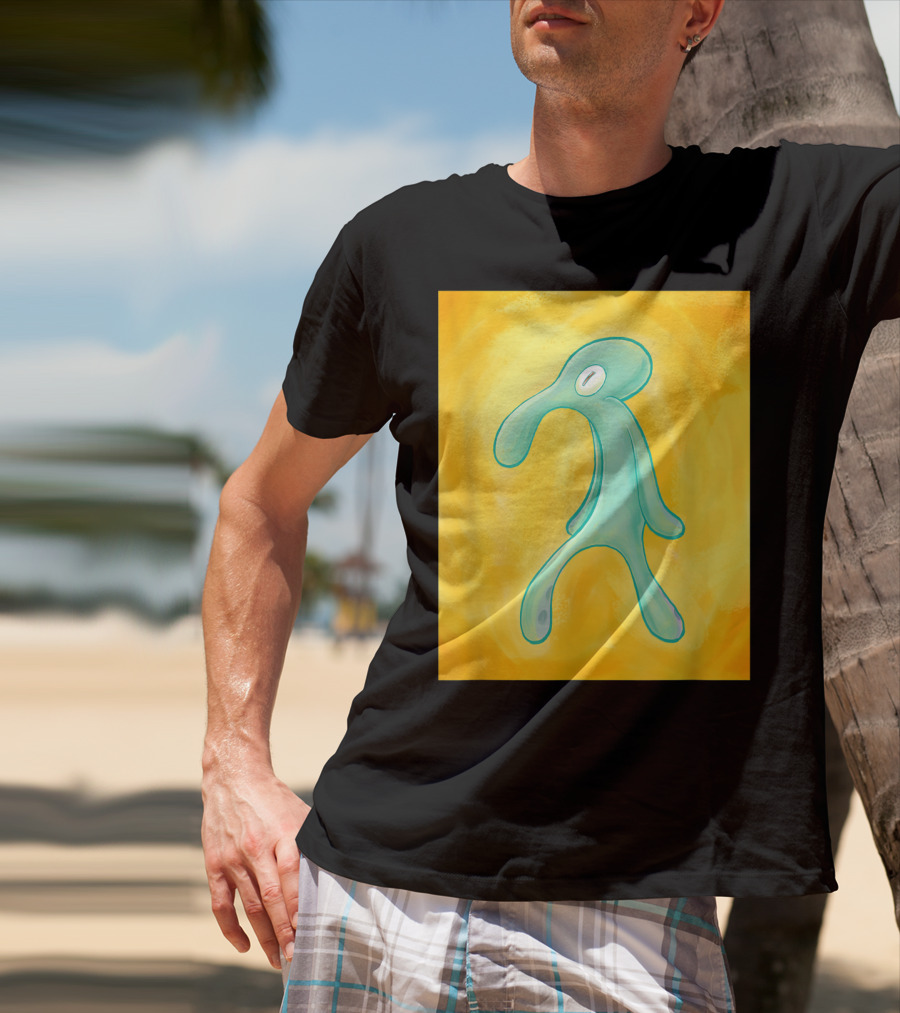 Bold And Brash Squidward Jellyfish Fields Aesthetic T-Shirt