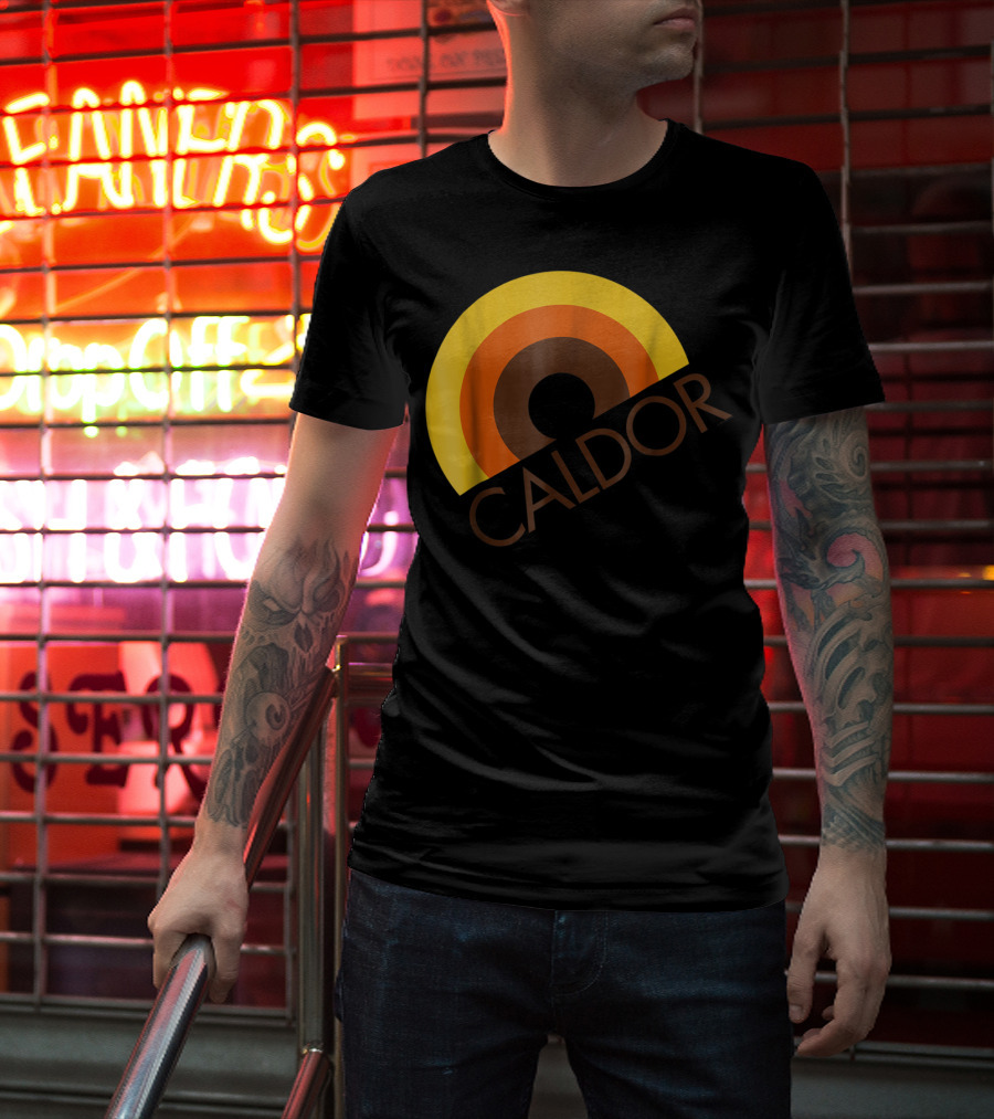 Caldor Retro Circle Logo Vintage New T-Shirt