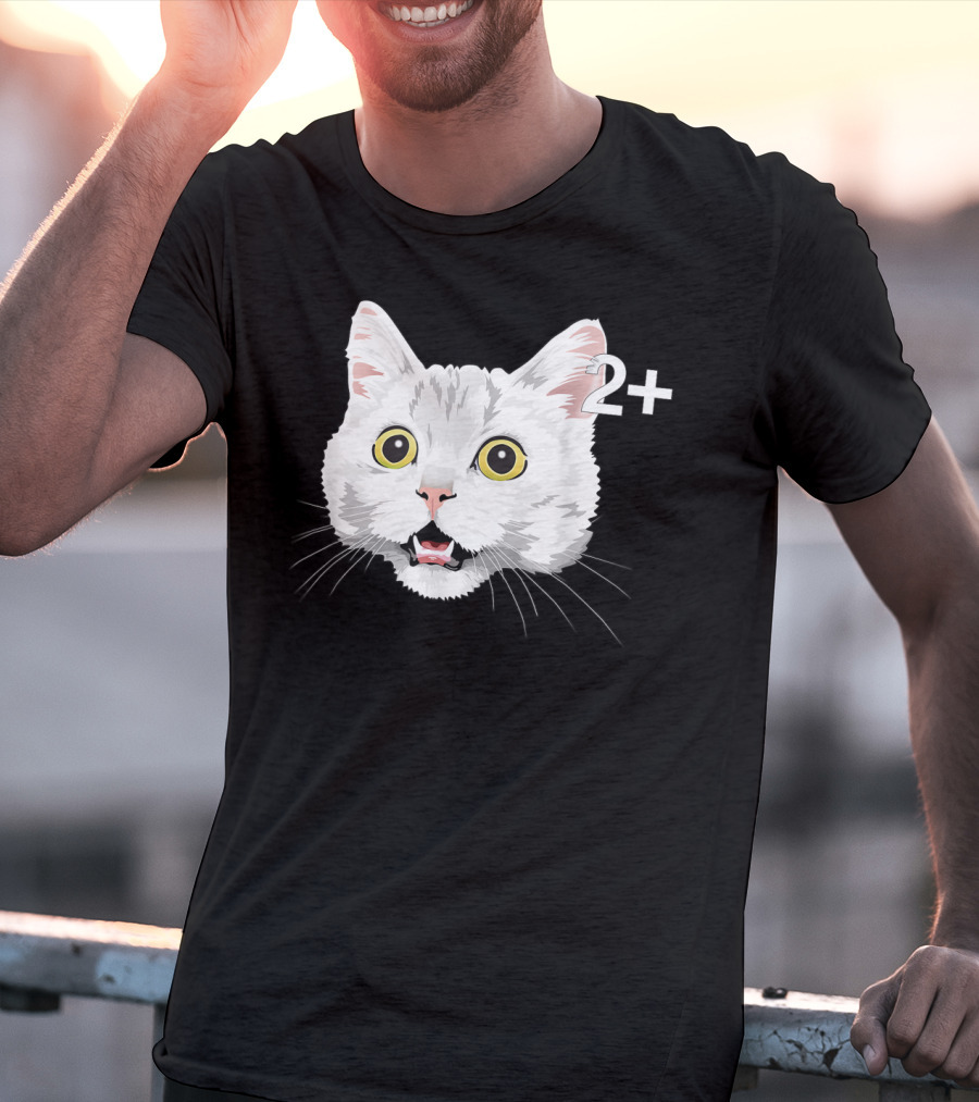 Cat Cation Cute Funny Science 2+ T-Shirt