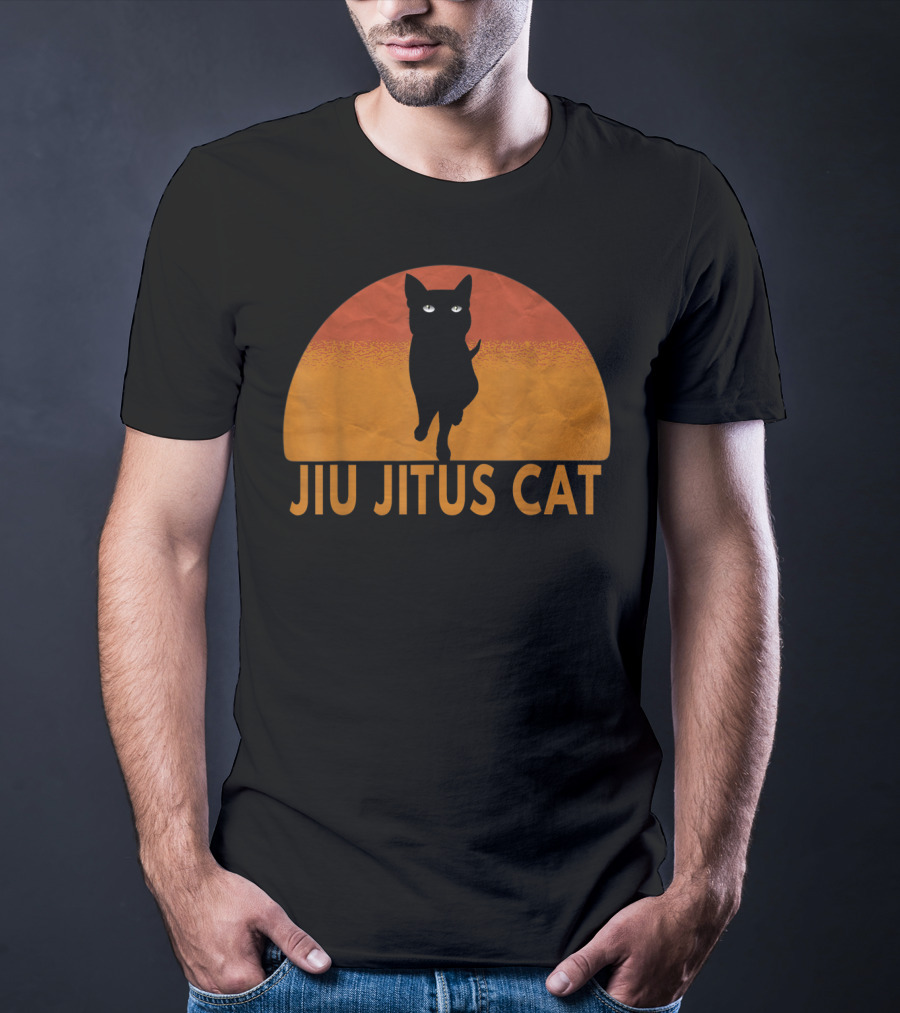 Jiu Jitsu Cat Cats Jiujitsu Bjj T-Shirt