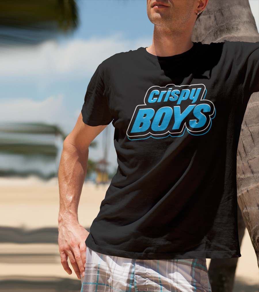 Crispy Boys Middle Class Funny Drinking T-Shirt