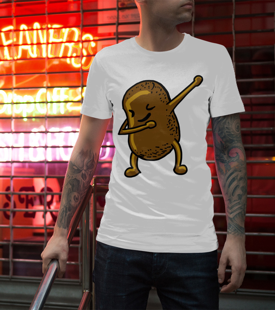 Dabbing Potato Funny Dab Dance Root Vegetable T-Shirt