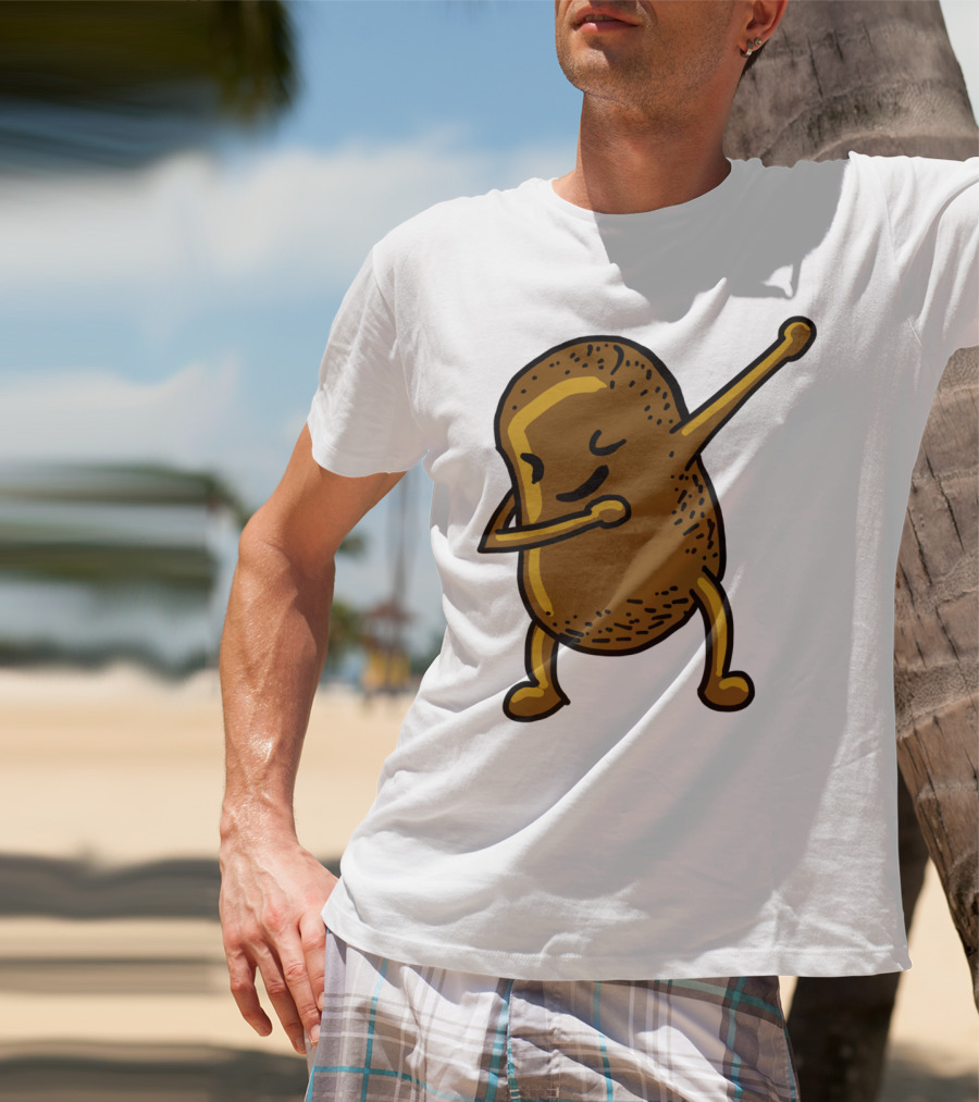 Dabbing Potato Funny Dab Dance Root Vegetable T-Shirt