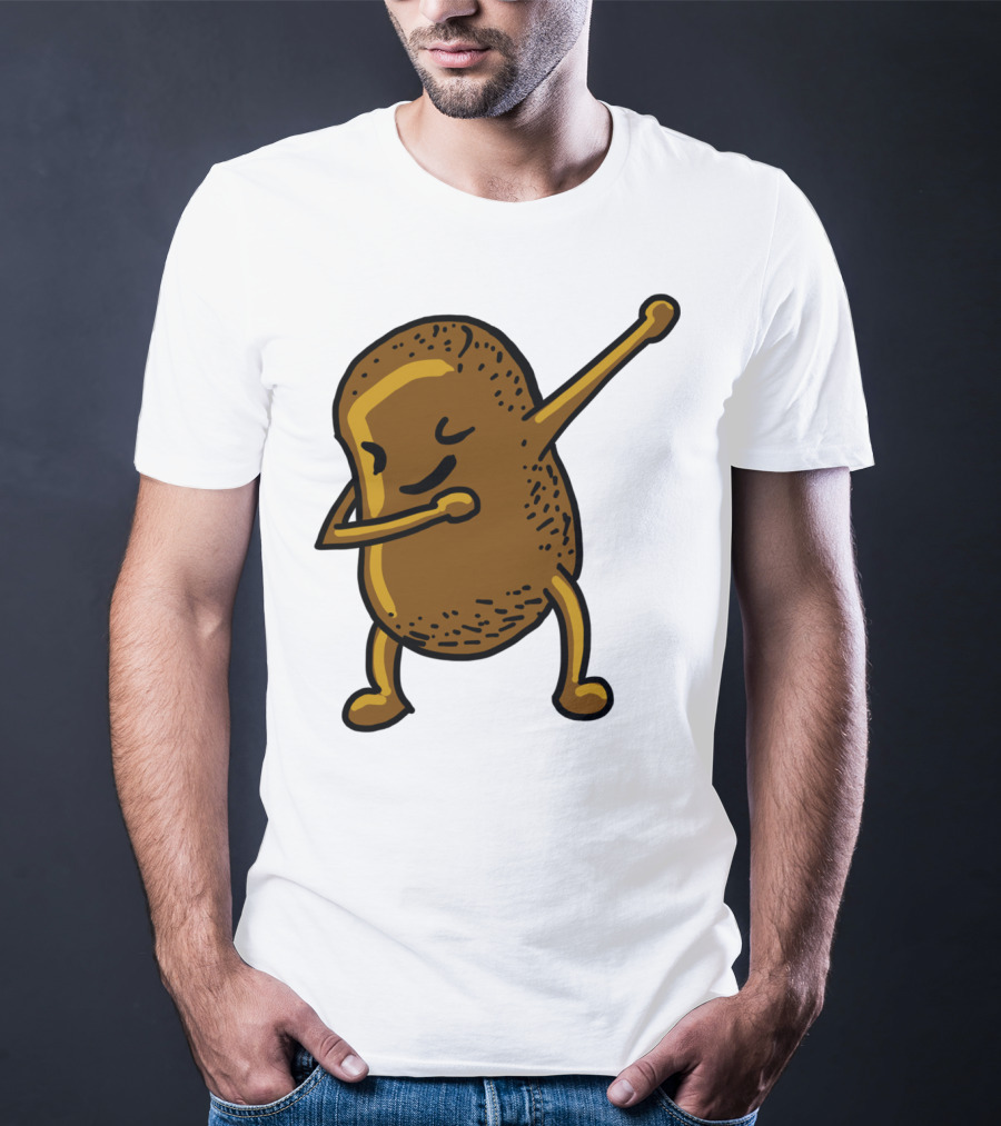 Dabbing Potato Funny Dab Dance Root Vegetable T-Shirt
