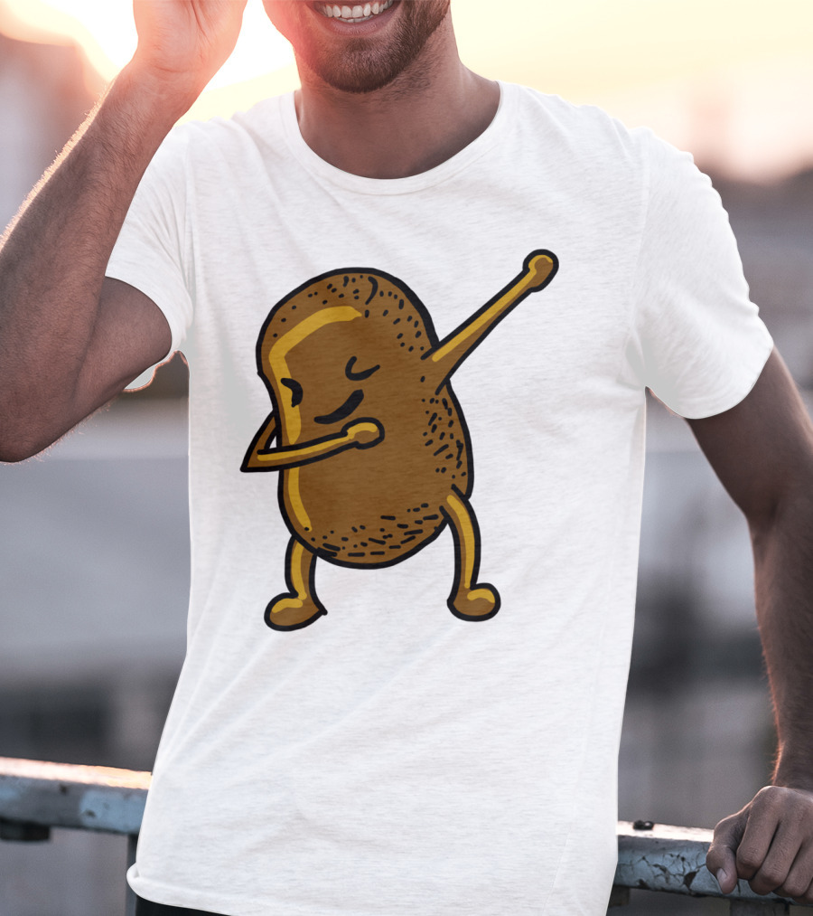 Dabbing Potato Funny Dab Dance Root Vegetable T-Shirt