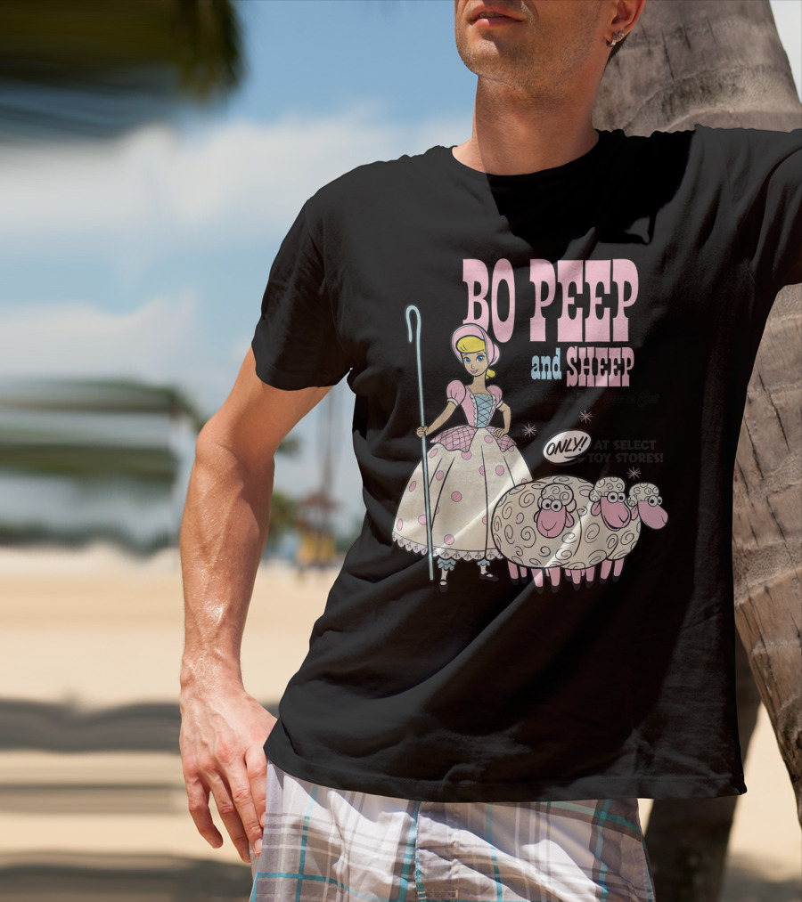 Bo Peep And Sheep Porcelain Figure Set Only Toy Story 4 T-Shirt