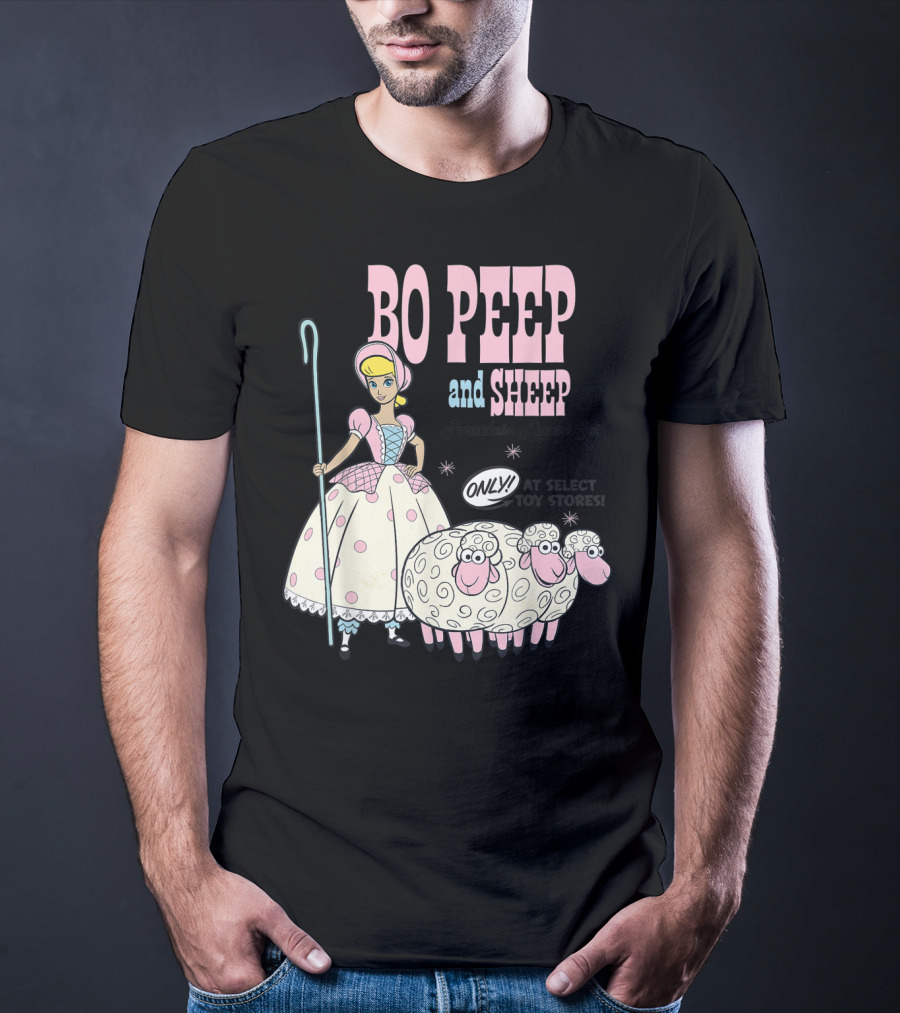 Bo Peep And Sheep Porcelain Figure Set Only Toy Story 4 T-Shirt