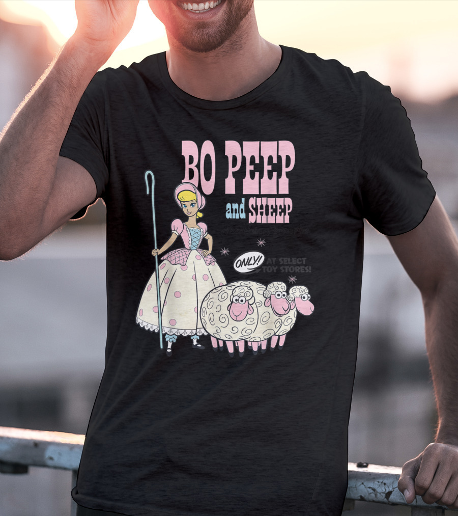 Bo Peep And Sheep Porcelain Figure Set Only Toy Story 4 T-Shirt