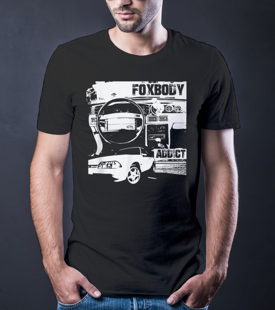 Foxbody Addict Mustang Dashboard T-Shirt