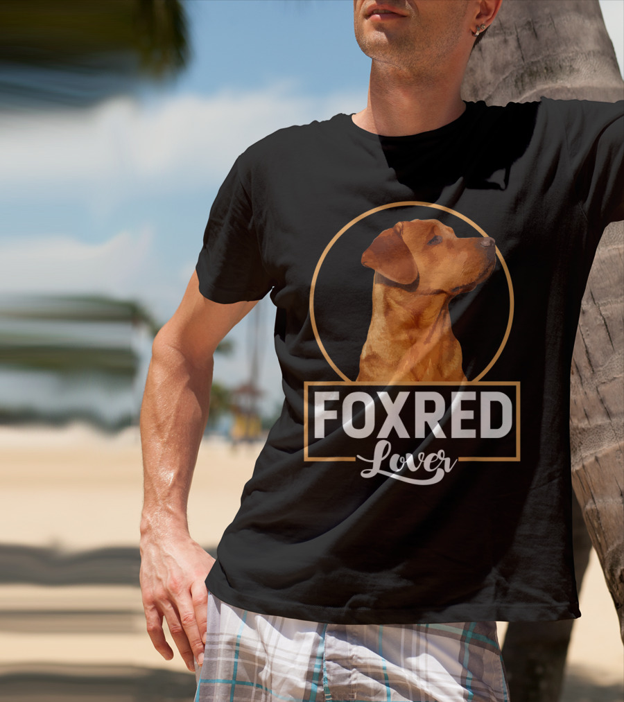 Foxred Labrador Lover Redfox Labrador Foxred Lover T-Shirt