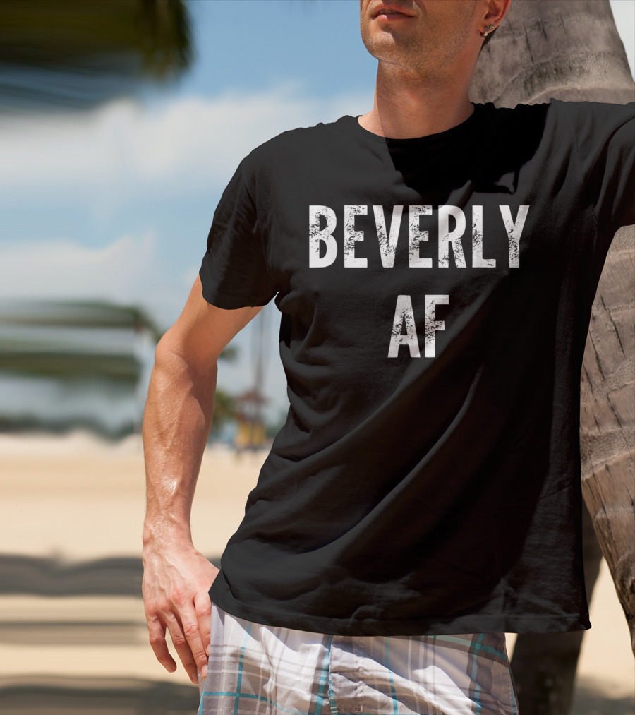 Beverly AF Distressed T-Shirt