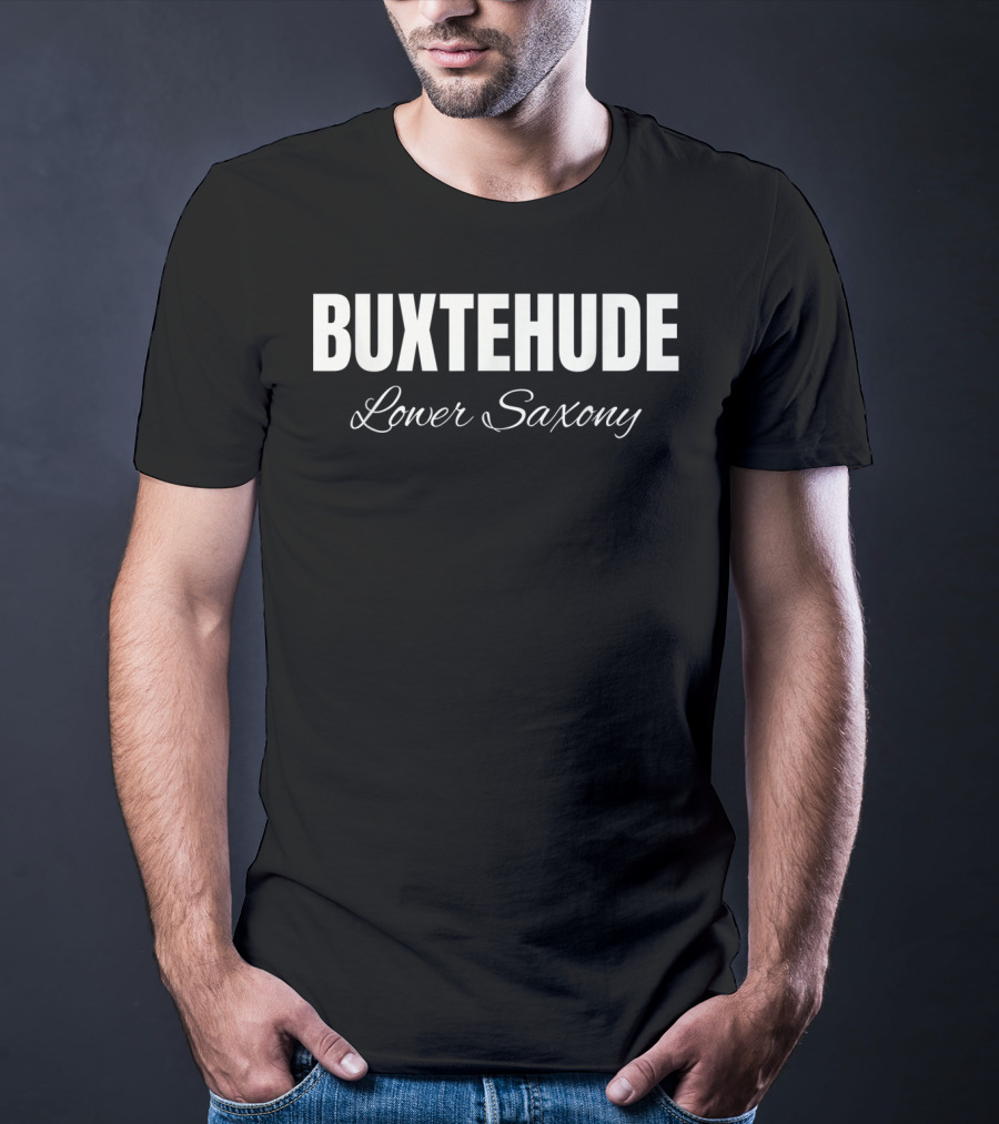 Buxtehude Lower Saxony Deutschland Germany City Name Text T-Shirt