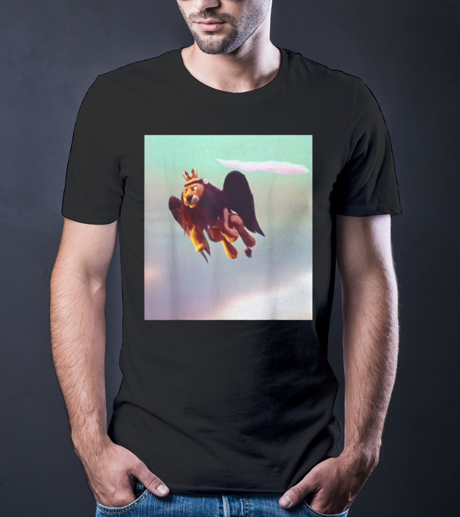 King Moonracer Christmas Special Lion Island Flying Monarch T-Shirt
