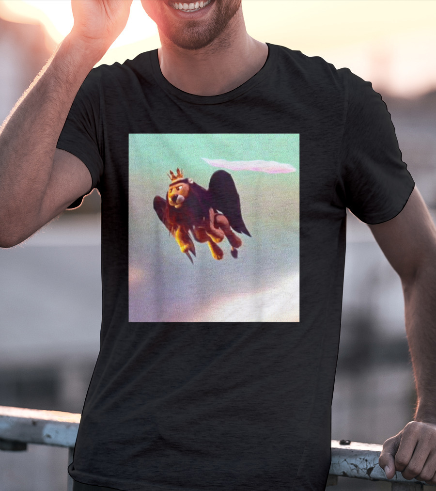 King Moonracer Christmas Special Lion Island Flying Monarch T-Shirt