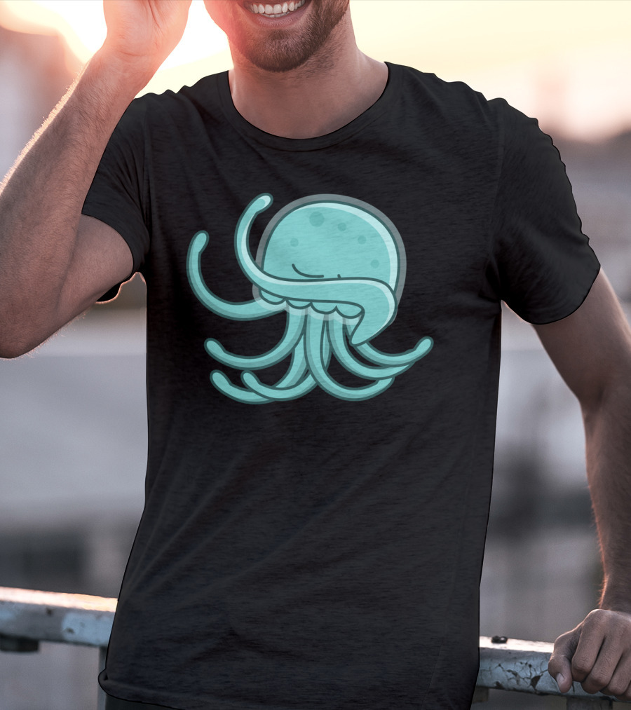 Playful Dabbing Jellyfish With Jellies Movement T-Shirt